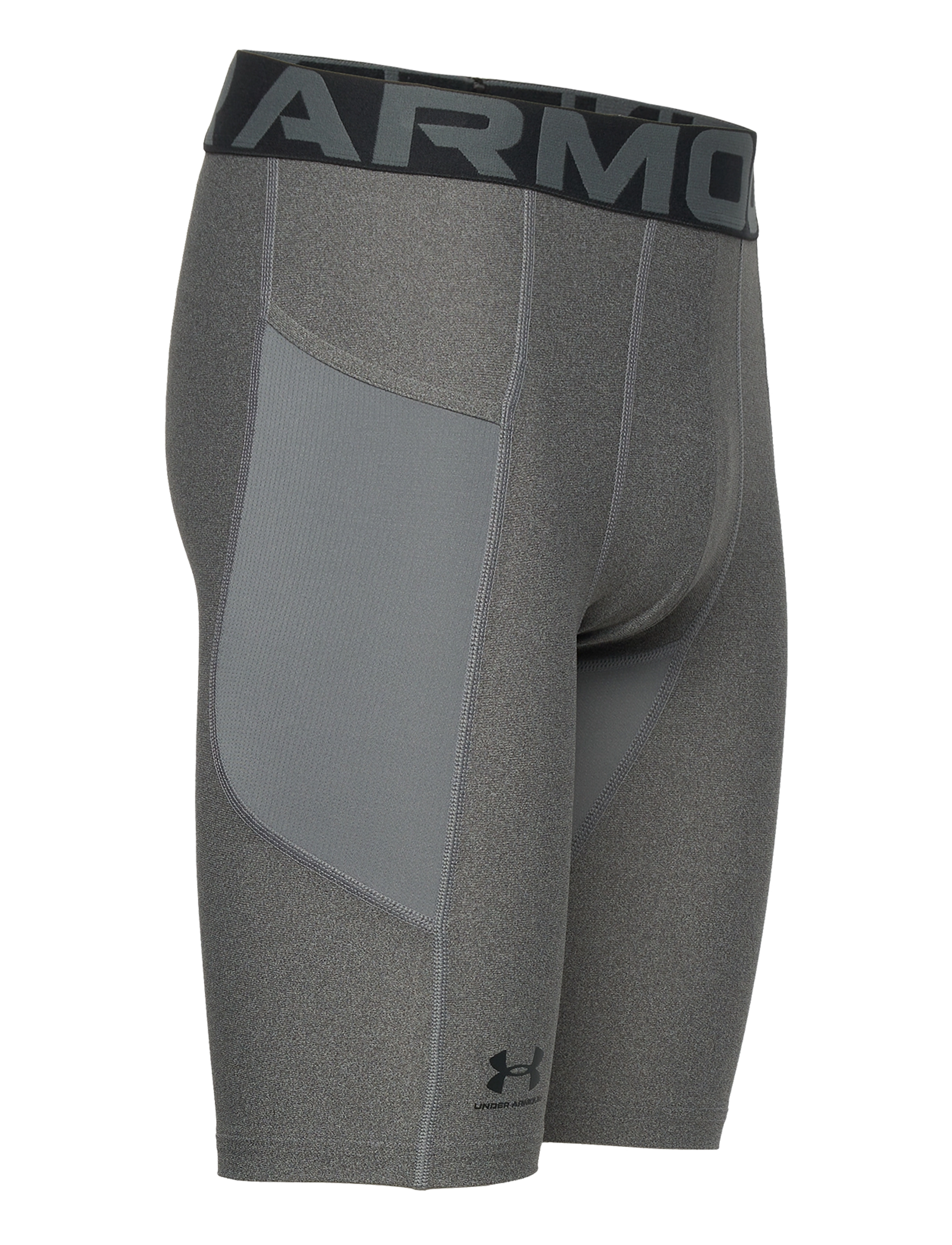 Under Armour - UA HG Armour Lng Shorts - træningstights - carbon heather - 3