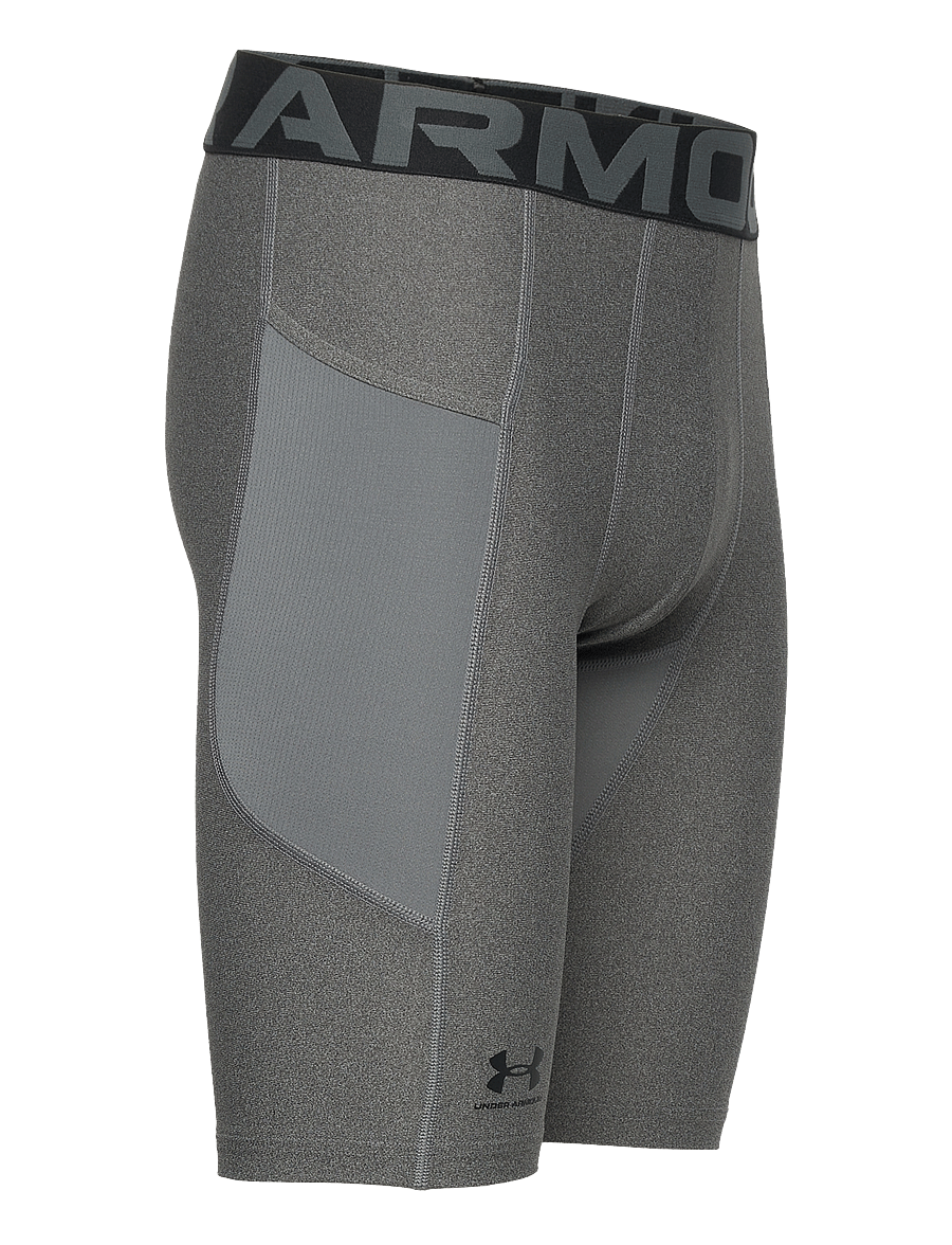 Under Armour - UA HG Armour Lng Shorts - treeningretuusid - carbon heather - 3