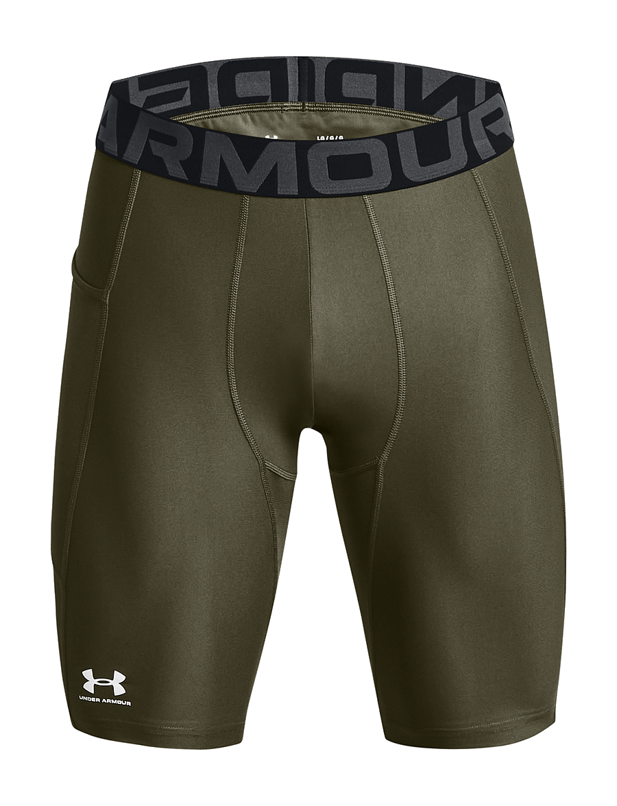 Under Armour - UA HG Armour Lng Shorts - treeningretuusid - marine od green - 1