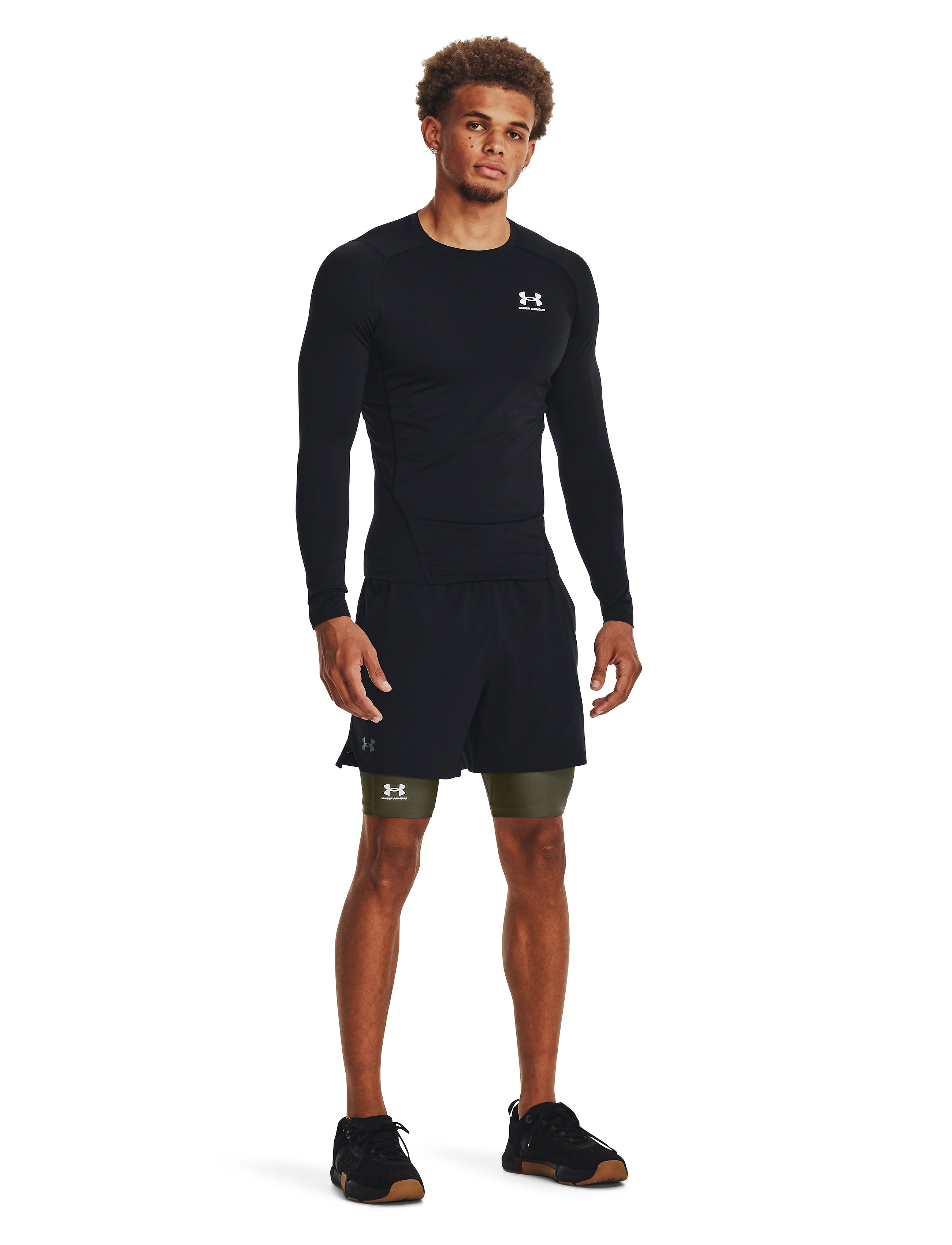 Under Armour Ua Hg Armour Lng Shorts, XXL, Green, Shorts > Sportsshorts, Herre