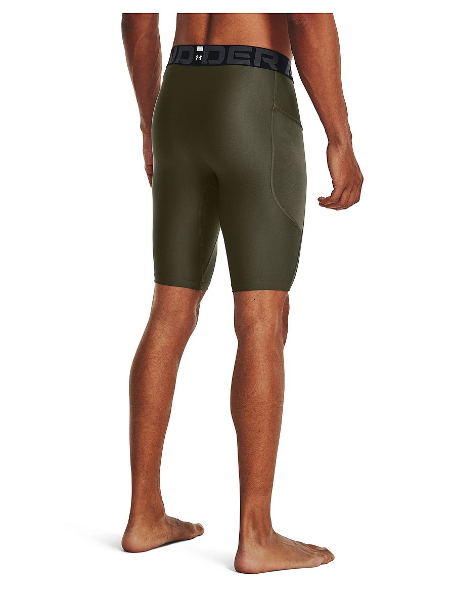 Under Armour - UA HG Armour Lng Shorts - treeningretuusid - marine od green - 4