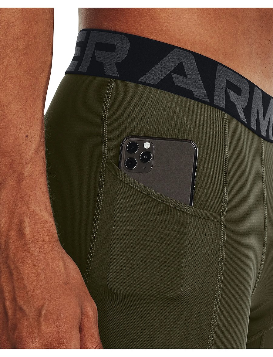 Under Armour - UA HG Armour Lng Shorts - treeningretuusid - marine od green - 5