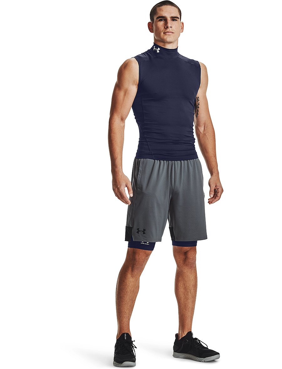 Under Armour - UA HG Armour Lng Shorts - treeningretuusid - midnight navy - 0