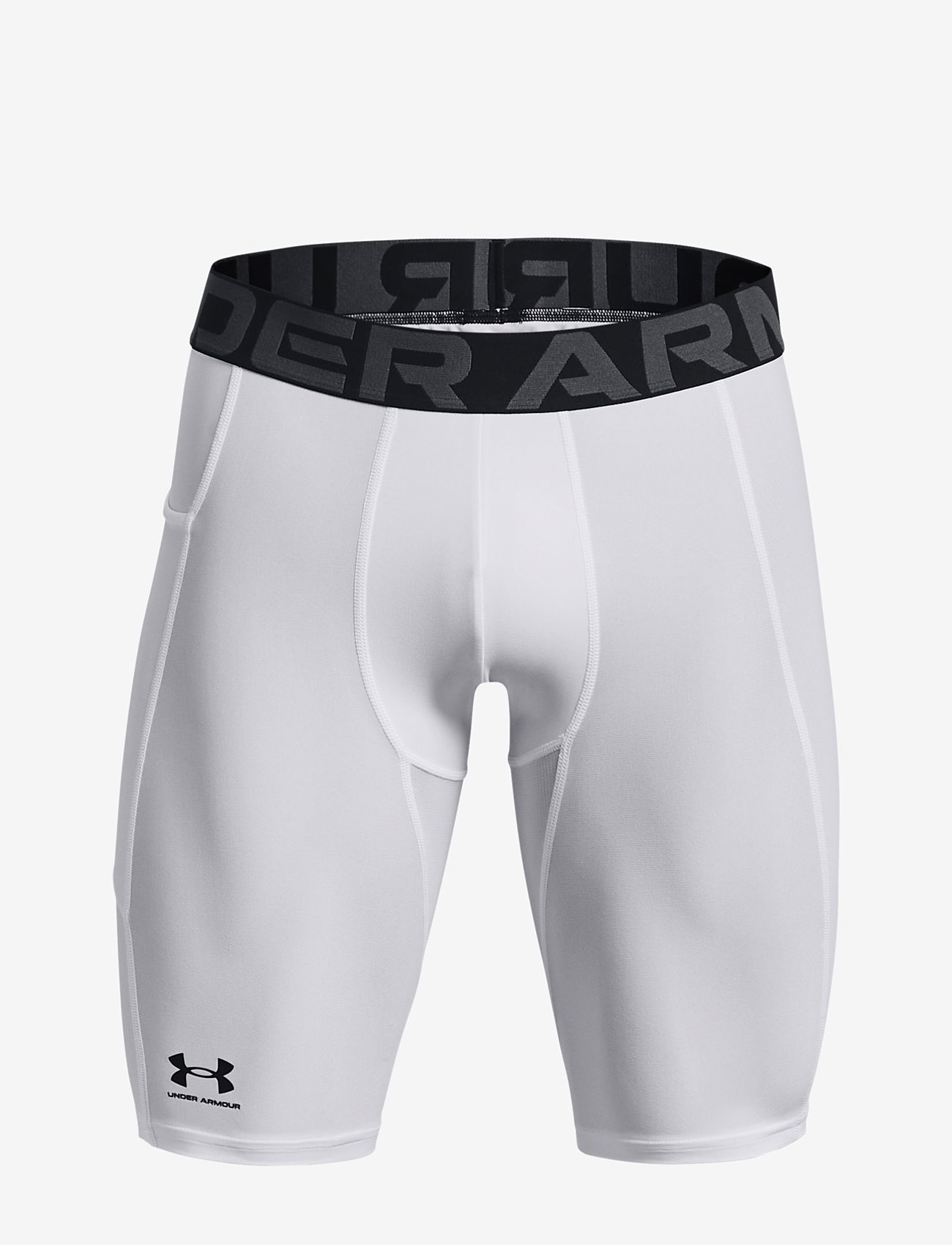 Under Armour - UA HG Armour Lng Shorts - træningstights - white - 1