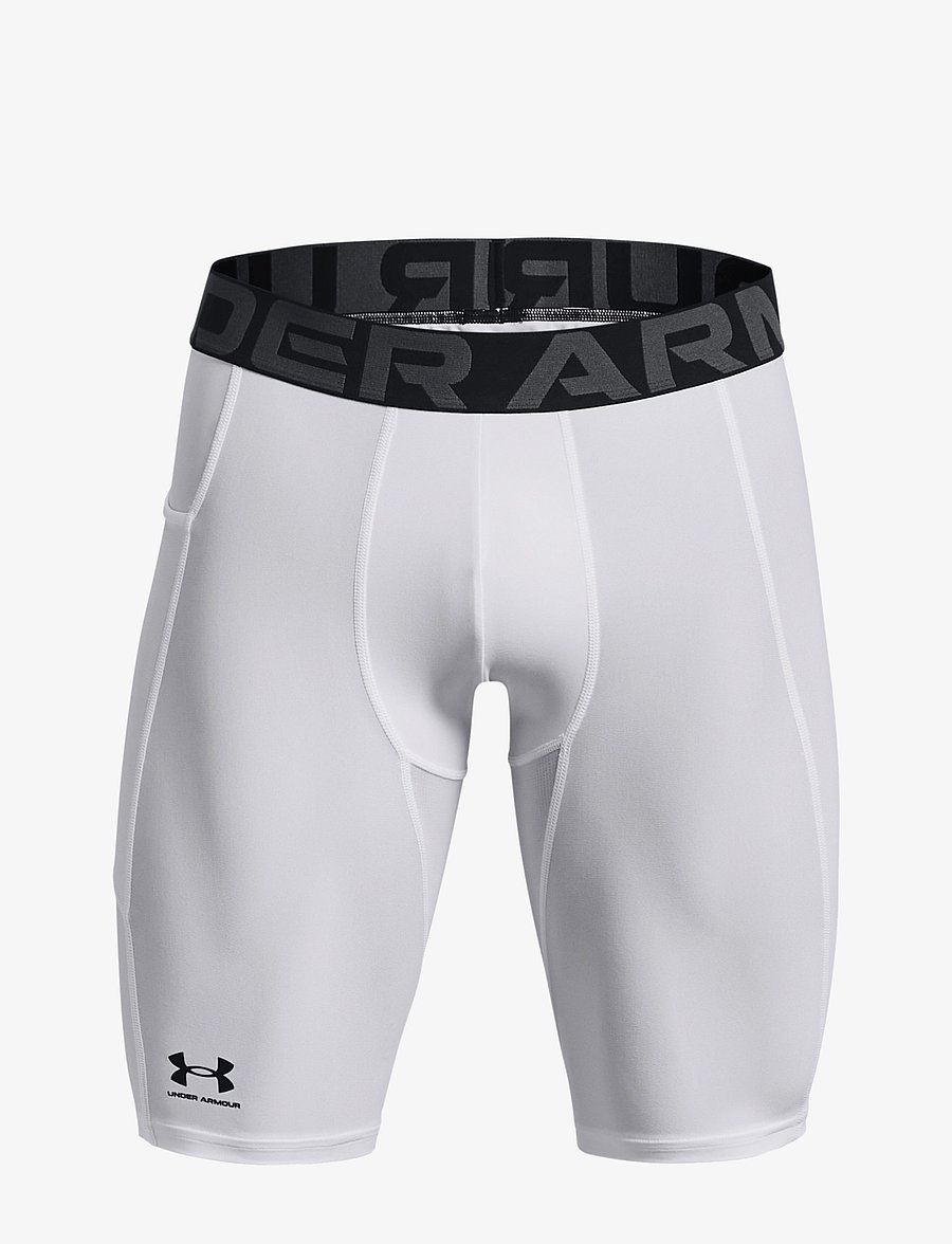 Under Armour - UA HG Armour Lng Shorts - treeningretuusid - white - 1