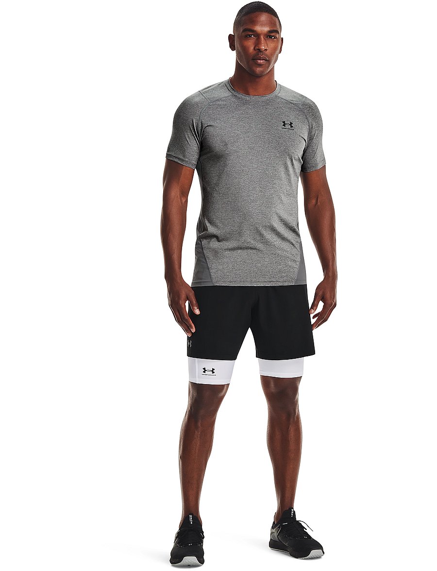 Under Armour - UA HG Armour Lng Shorts - treeningretuusid - white - 0