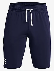 Under Armour - UA RIVAL TERRY SHORT - träningsshorts - blue - 0