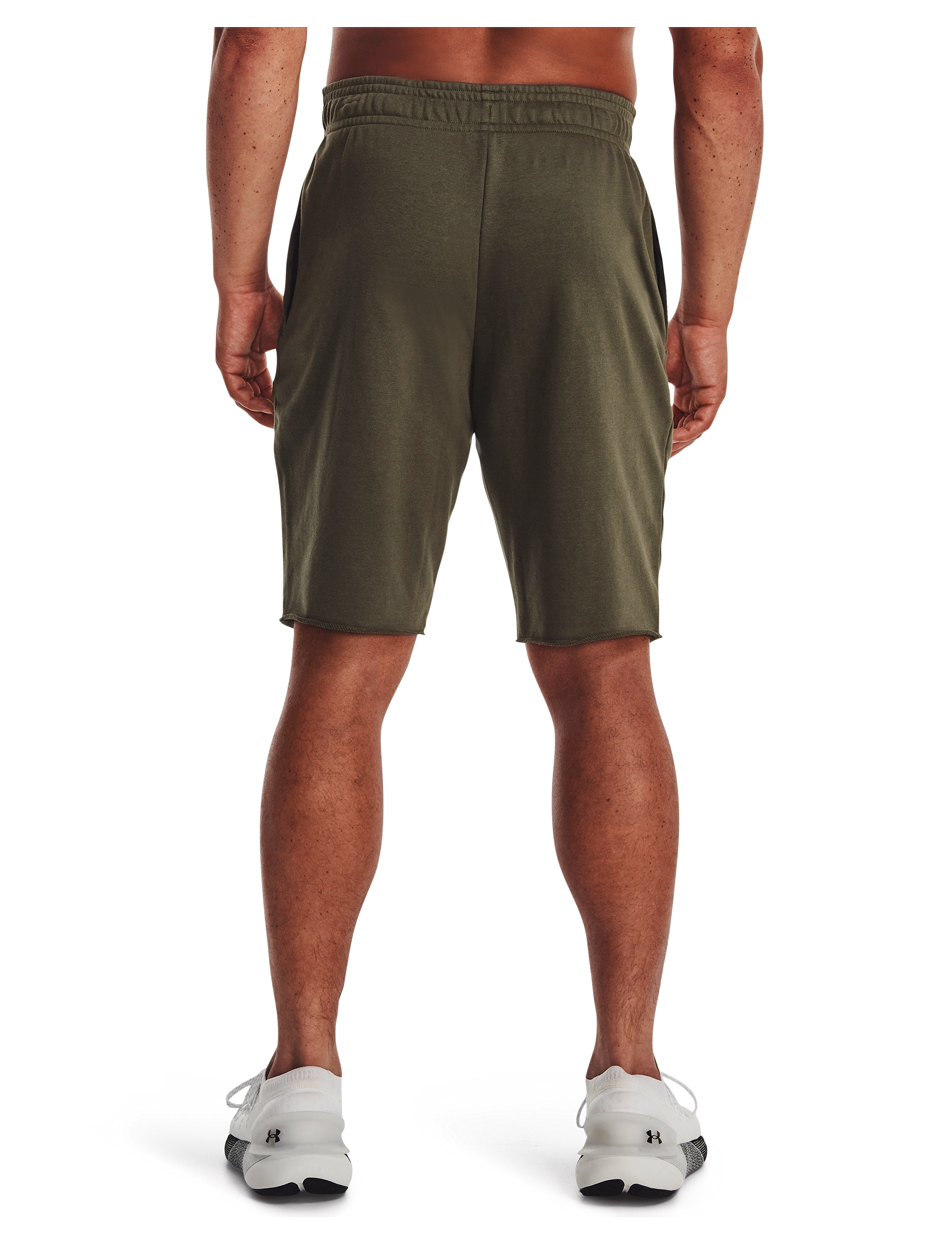 Under Armour - UA RIVAL TERRY SHORT - marine od green - 3