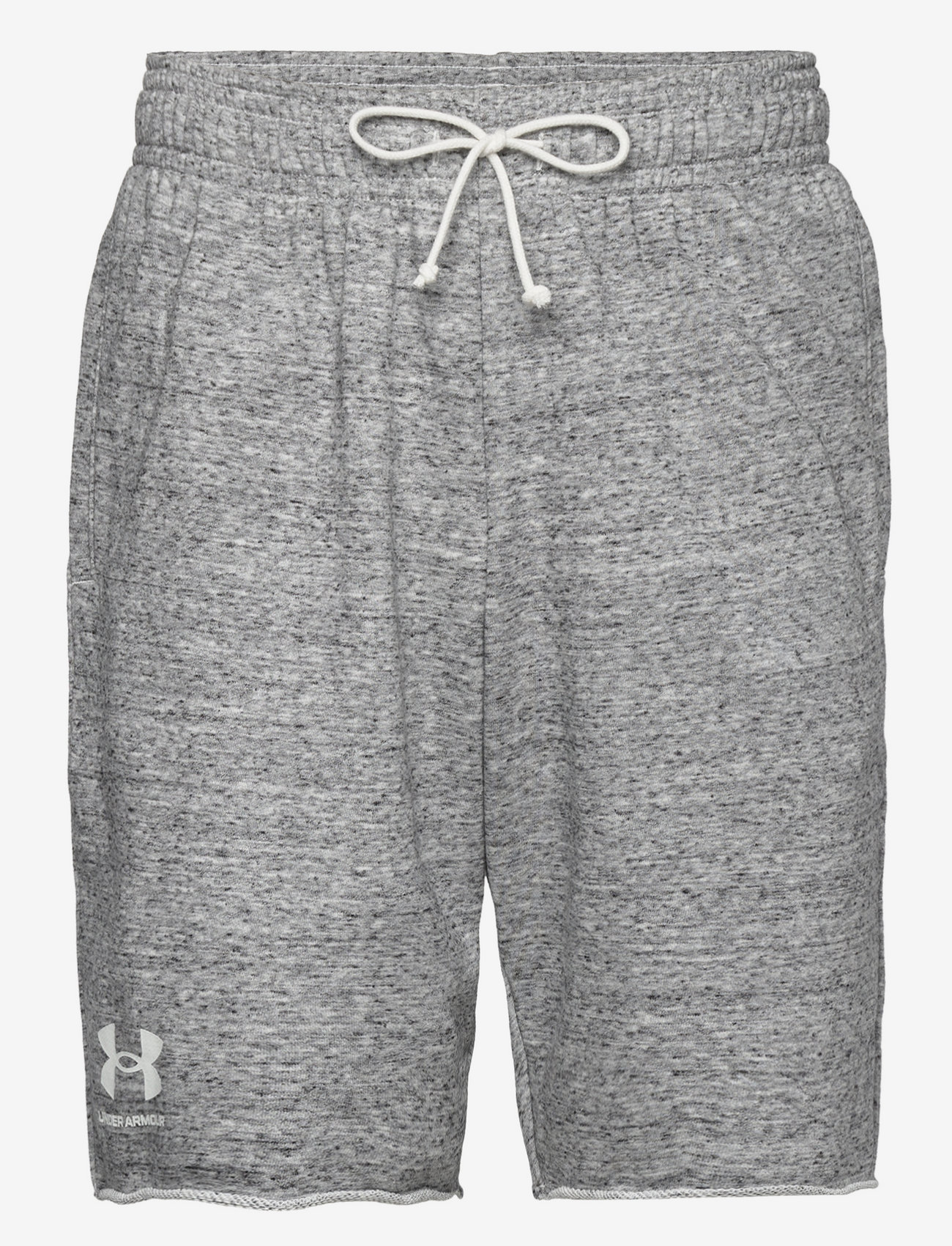 Under Armour - UA RIVAL TERRY SHORT - hosen - onyx white - 1