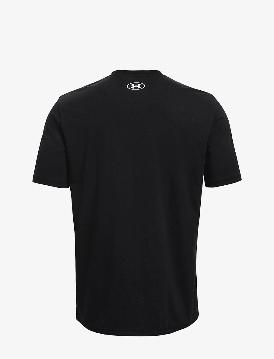 Under Armour - UA ABC CAMO BOXED LOGO SS - t-shirts - black - 2