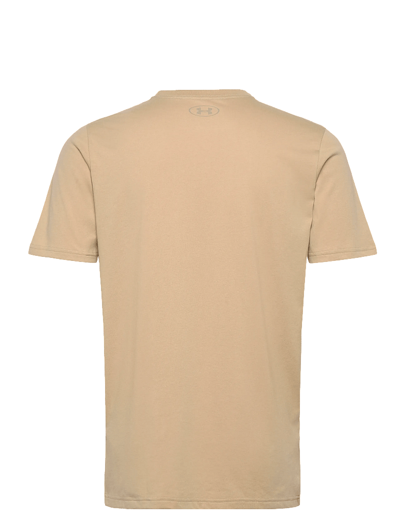 Under Armour - UA ABC CAMO BOXED LOGO SS - t-shirts - field khaki - 2