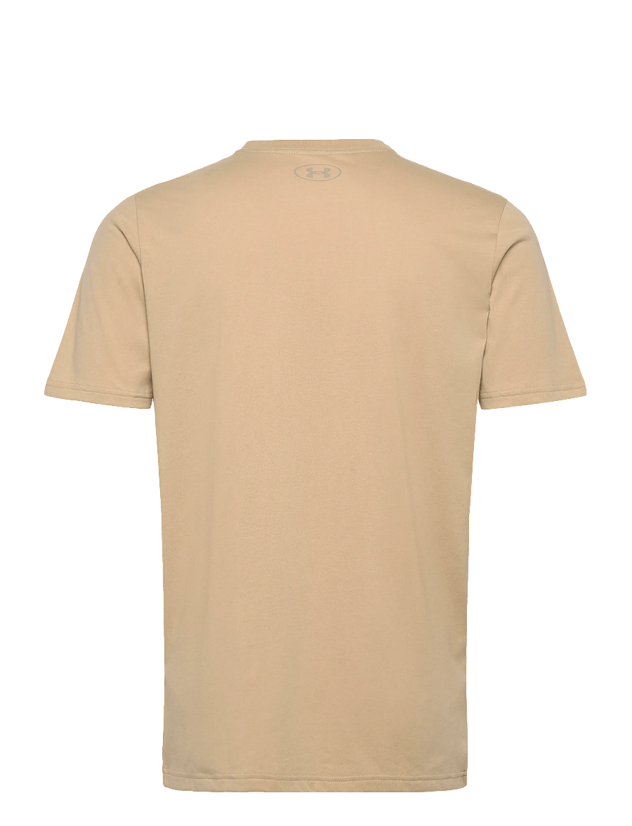 Under Armour - UA ABC CAMO BOXED LOGO SS - t-shirts - field khaki - 2