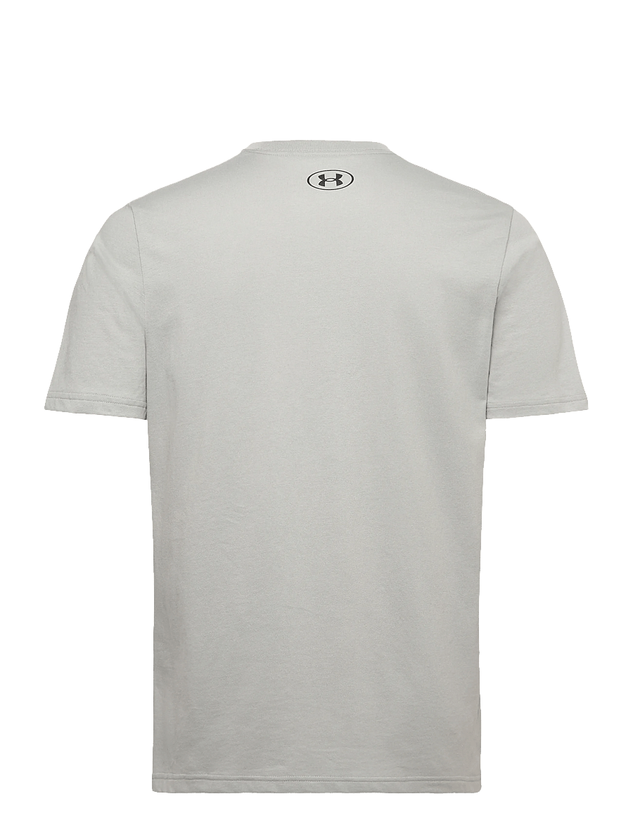 Under Armour - UA ABC CAMO BOXED LOGO SS - oberteile & t-shirts - titanium - 2