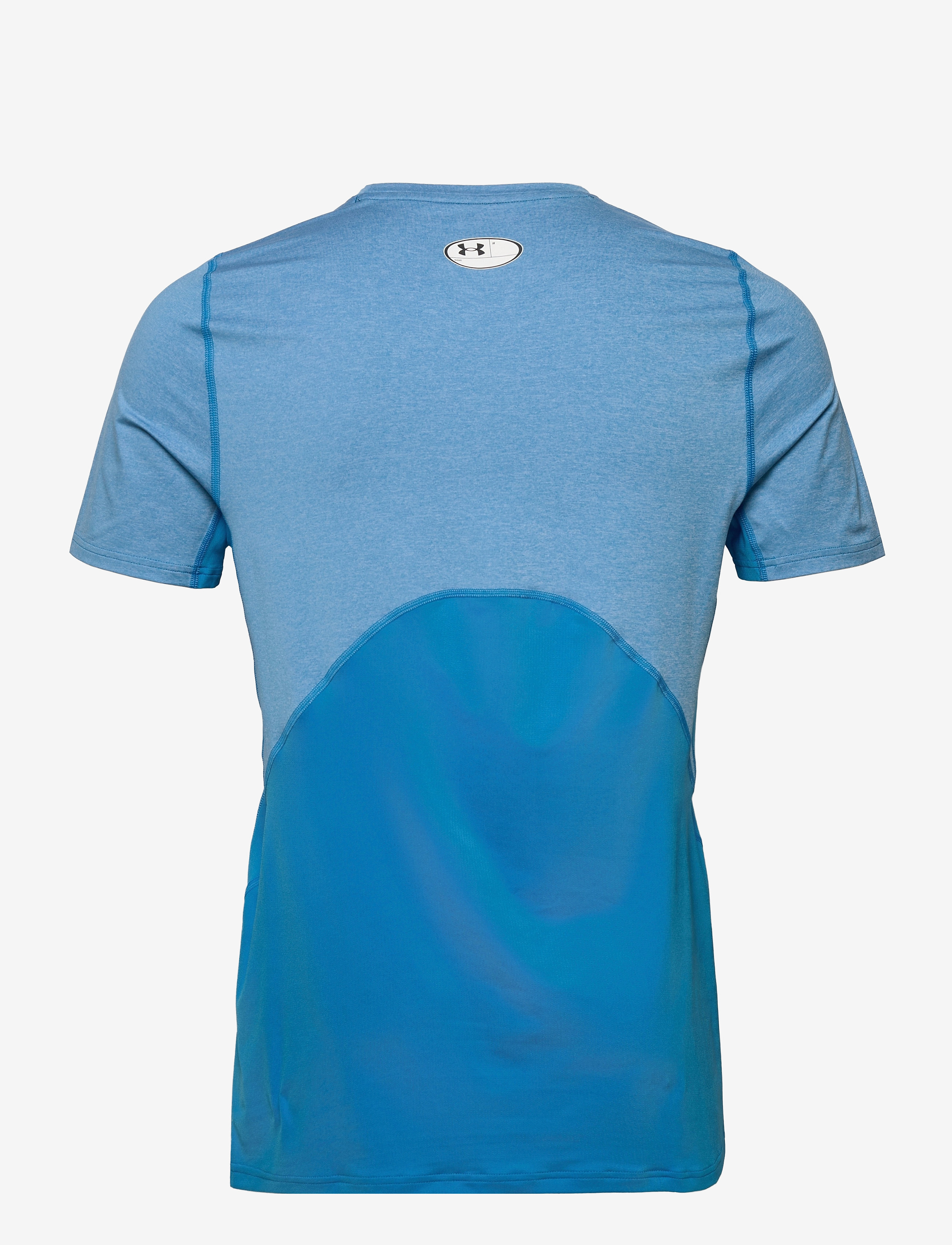 Under Armour - UA HG Armour Fitted SS - brilliant blue light heather - 1
