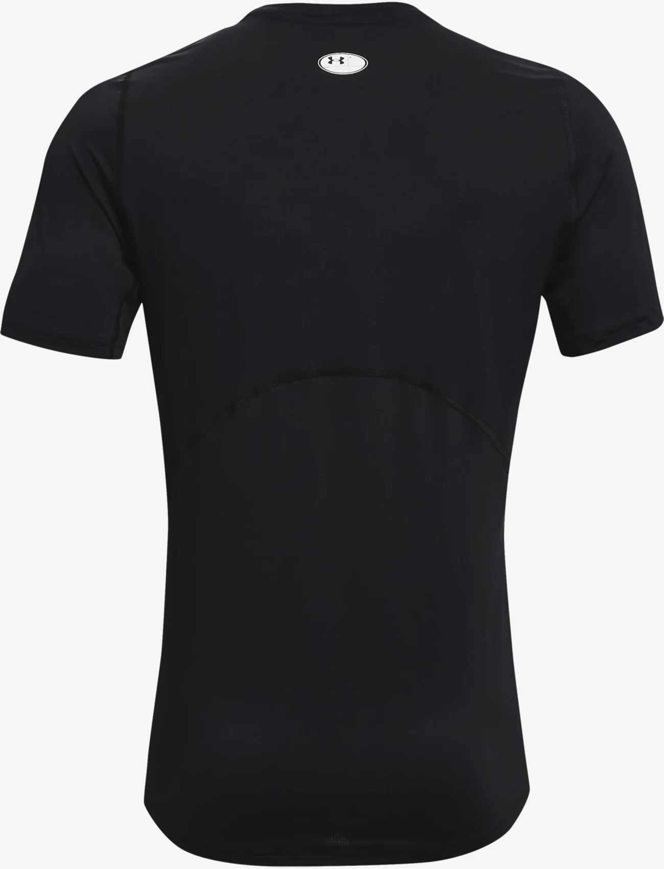Under Armour - UA HG Armour Fitted SS - t-shirts - black - 1