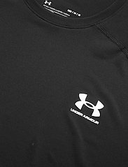 Under Armour - UA HG Armour Fitted SS - t-shirts - black - 2