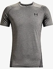 Under Armour - UA HG Armour Fitted SS - laveste priser - carbon heather - 0