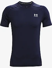Under Armour - UA HG Armour Fitted SS - laveste priser - midnight navy - 0