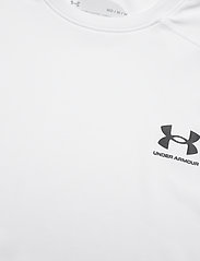 Under Armour - UA HG Armour Fitted SS - t-shirts - white - 2