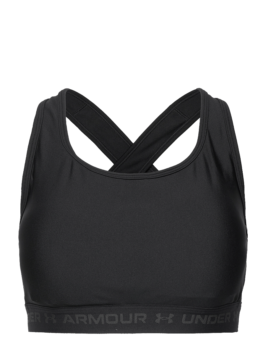 Under Armour - Crossback Mid Bra& - mittlerer halt - black - 1