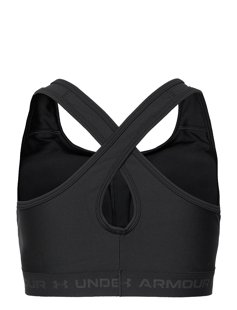 Under Armour - Crossback Mid Bra& - mittlerer halt - black - 2
