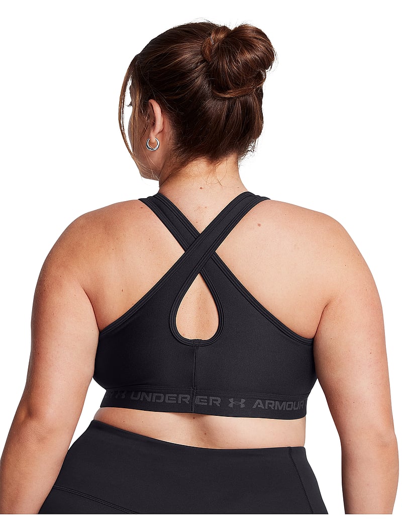 Under Armour - Crossback Mid Bra& - keskmine toestus - black - 3