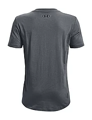 Under Armour - UA B SPORTSTYLE LEFT CHEST SS - sports tops - pitch gray - 1
