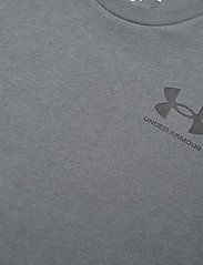 Under Armour - UA B SPORTSTYLE LEFT CHEST SS - sportieve tops - pitch gray - 2