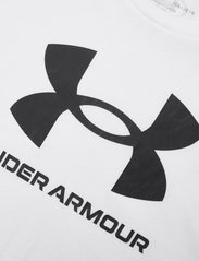 Under Armour - UA Sportstyle Logo SS - topy sportowe - white - 2