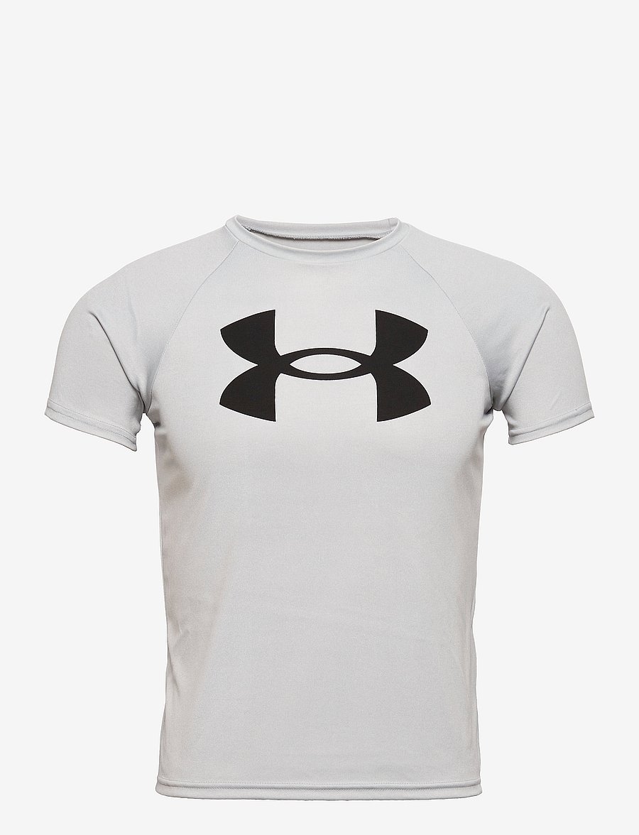 Under Armour - UA Tech Big Logo SS - sportstoppe - mod gray light heather - 0