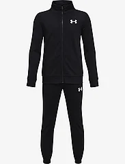 Under Armour - UA Knit Track Suit - sportiniai kostiumai - black - 0