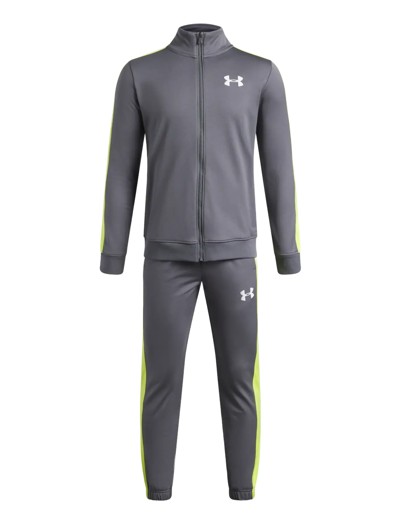 Under Armour Ua Rival Knit Track Suit, 152-158, Sport, Grau - Tracksuits, Kinder