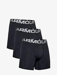 Under Armour - UA Charged Cotton 6in 3 Pack - trunks - black - 0