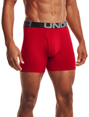 Under Armour - UA Charged Cotton 6in 3 Pack - trunks - red - 4
