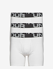 Under Armour - UA Charged Cotton 6in 3 Pack - boxer briefs - white - 0