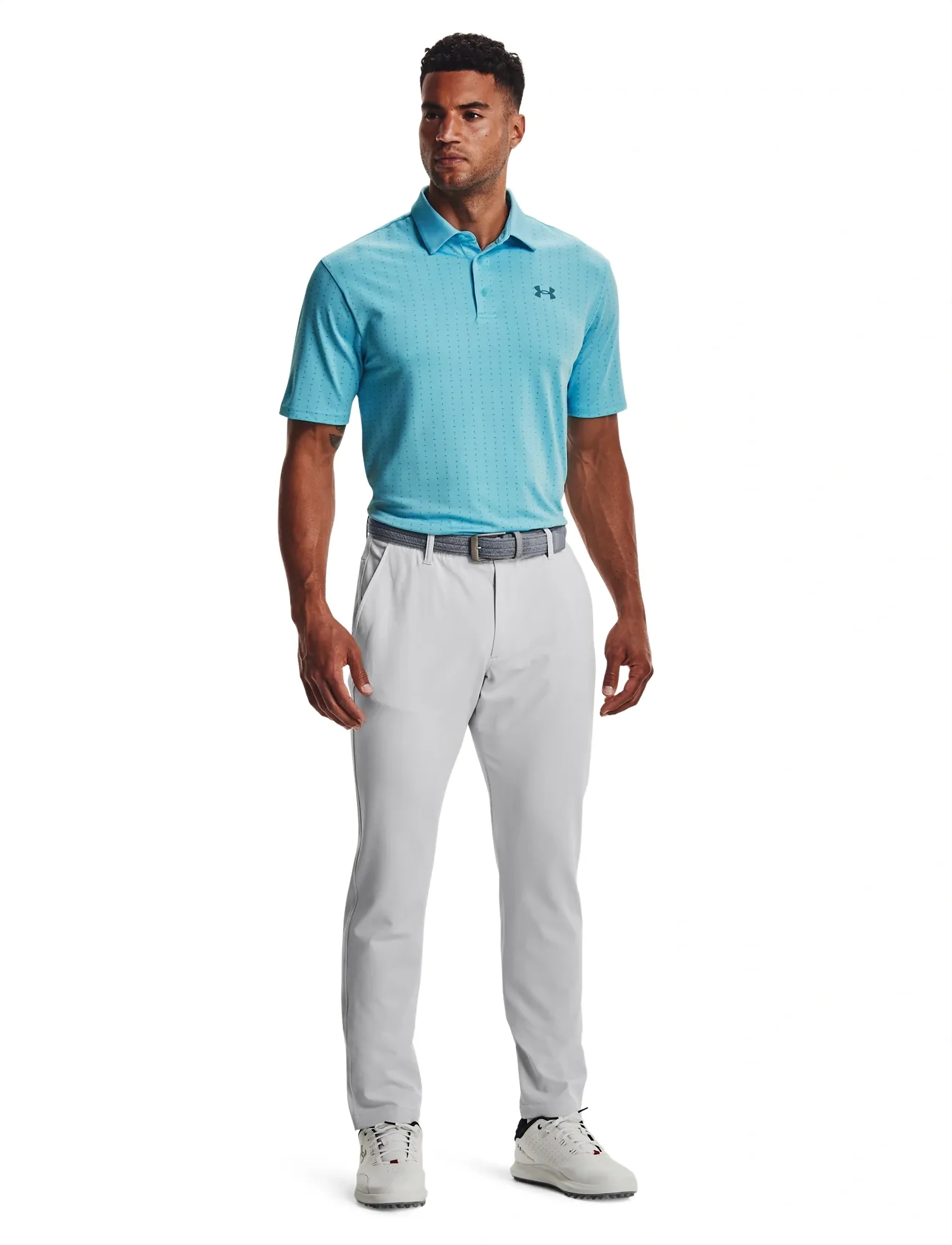 Under Armour - UA Drive Tapered Pant - golfbyxor - halo gray - 4