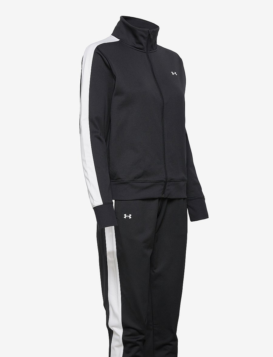 Under Armour - Tricot Tracksuit - tracksuits - black - 3