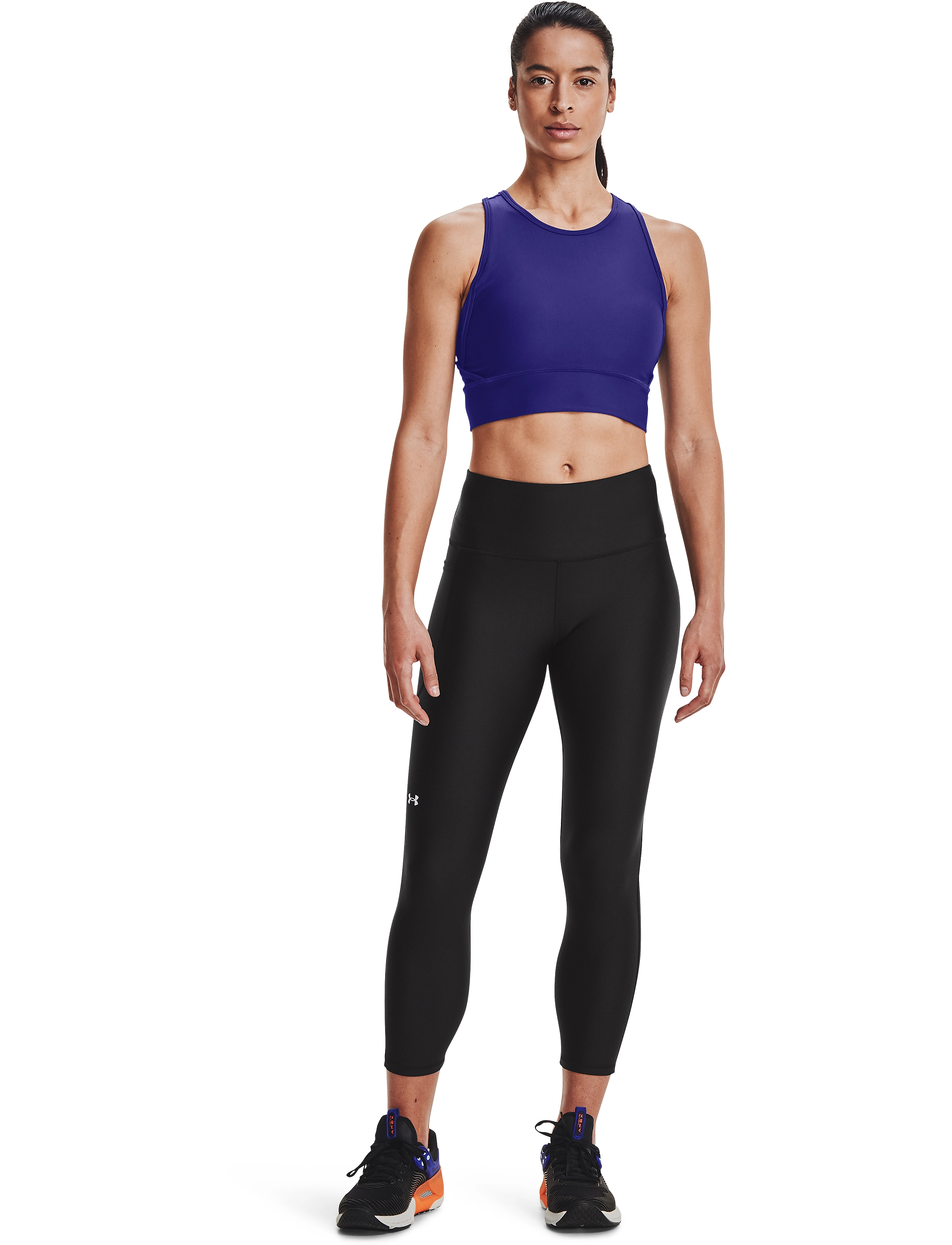 Under Armour Tech Hi Ankle Leg, Kvinder, Højtaljede Ankel Leggings, Sort, Str: L