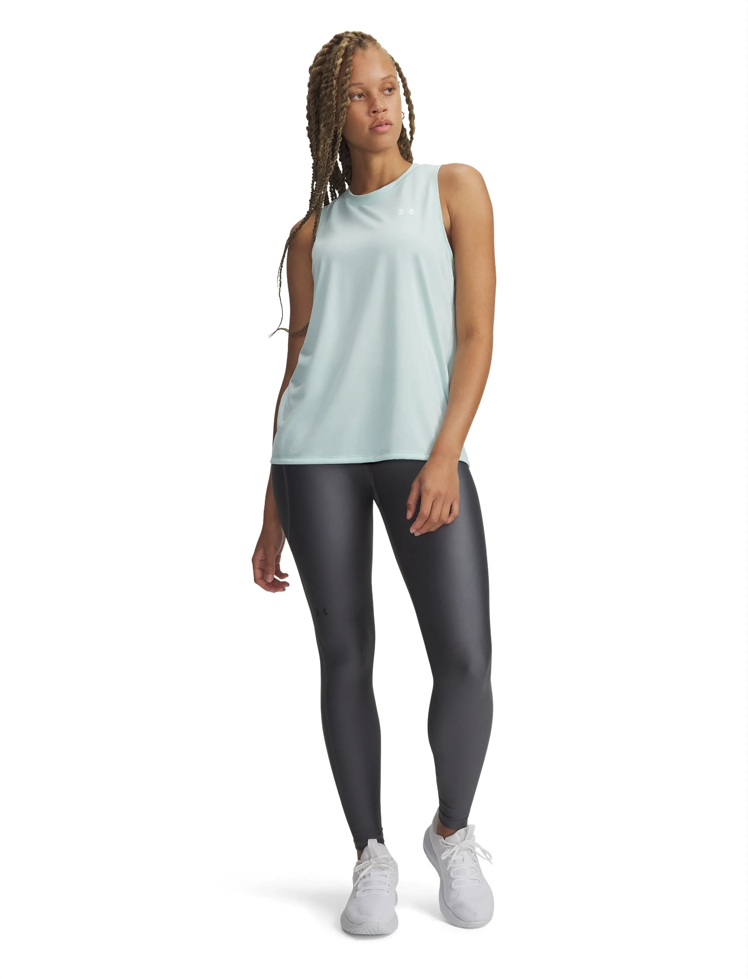 Under Armour - Tech HiRise Legging - fuld længde - castlerock - 5