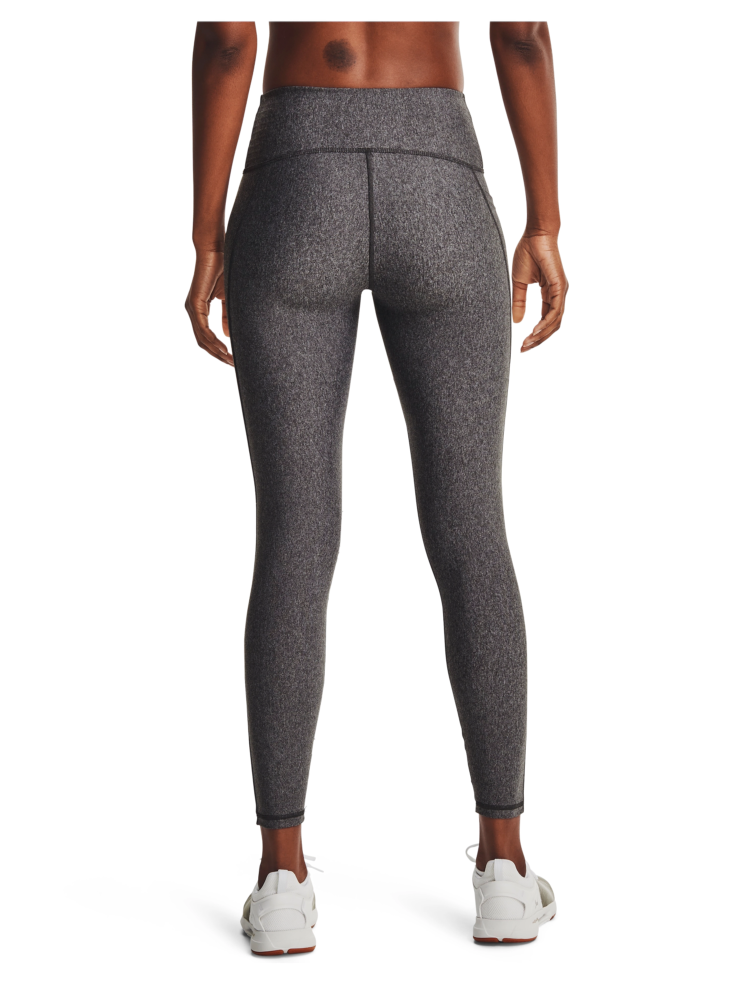 Under Armour - Tech HiRise Legging - fuld længde - charcoal light heather - 4