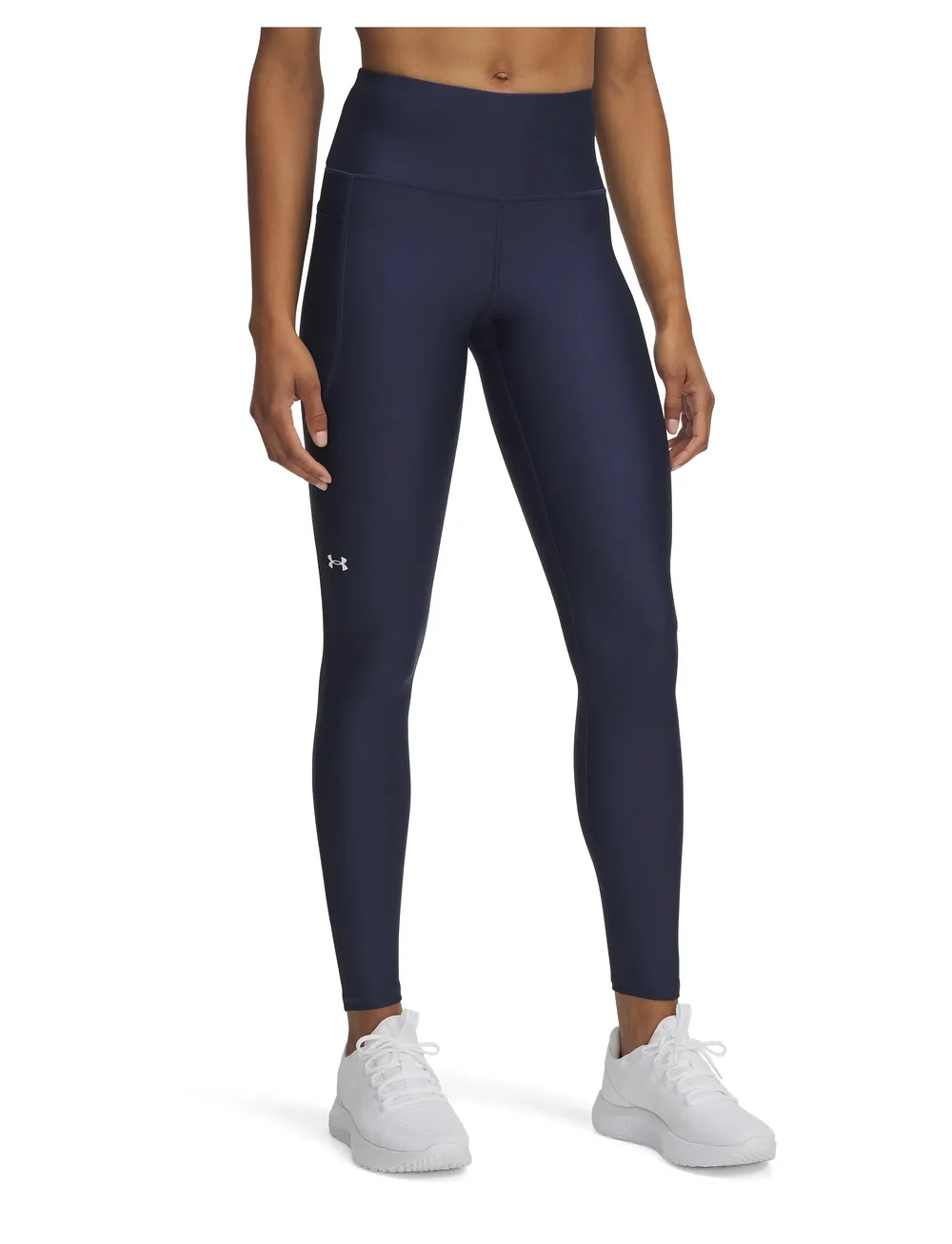 Under Armour - Tech HiRise Legging - full längd - washed navy - 0