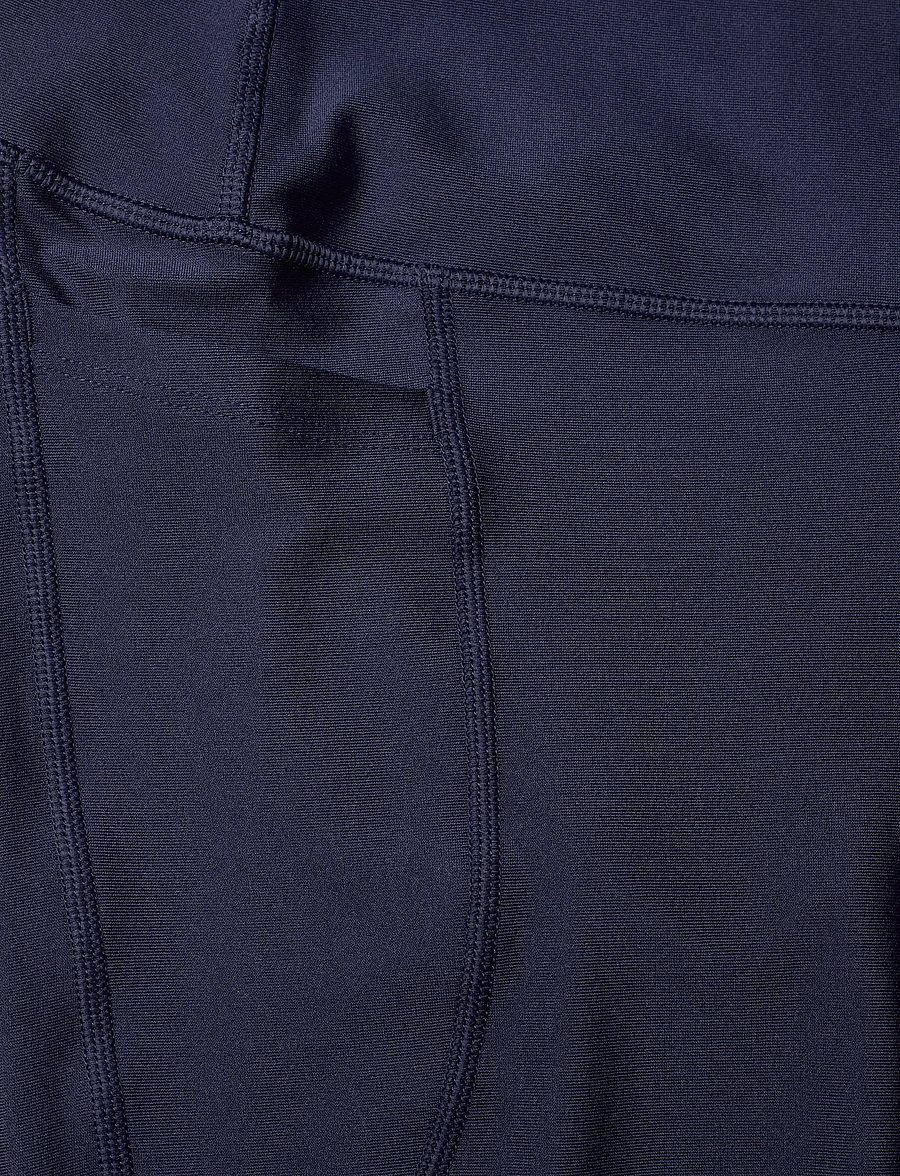 Under Armour - Tech HiRise Legging - full längd - washed navy - 5