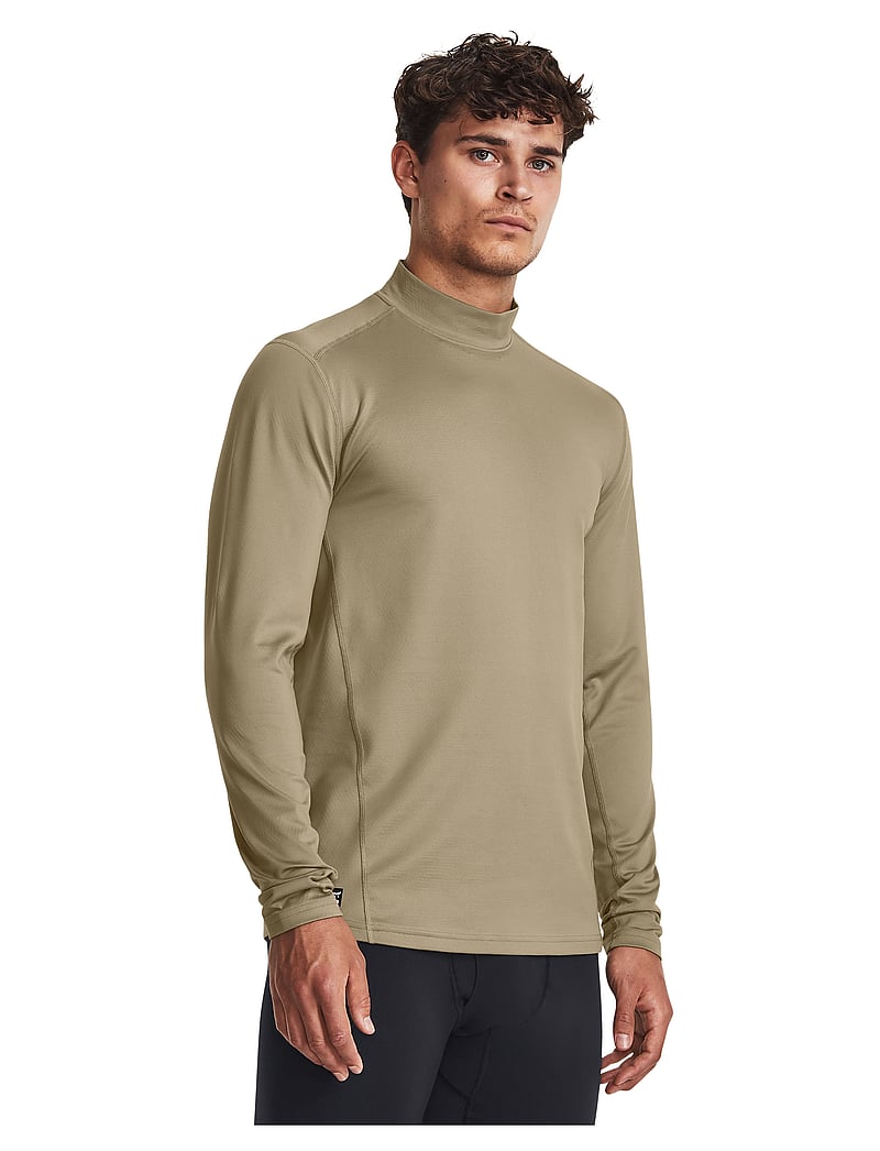 Under Armour - Tac Mock CGI Base - underställströjor - federal tan - 0