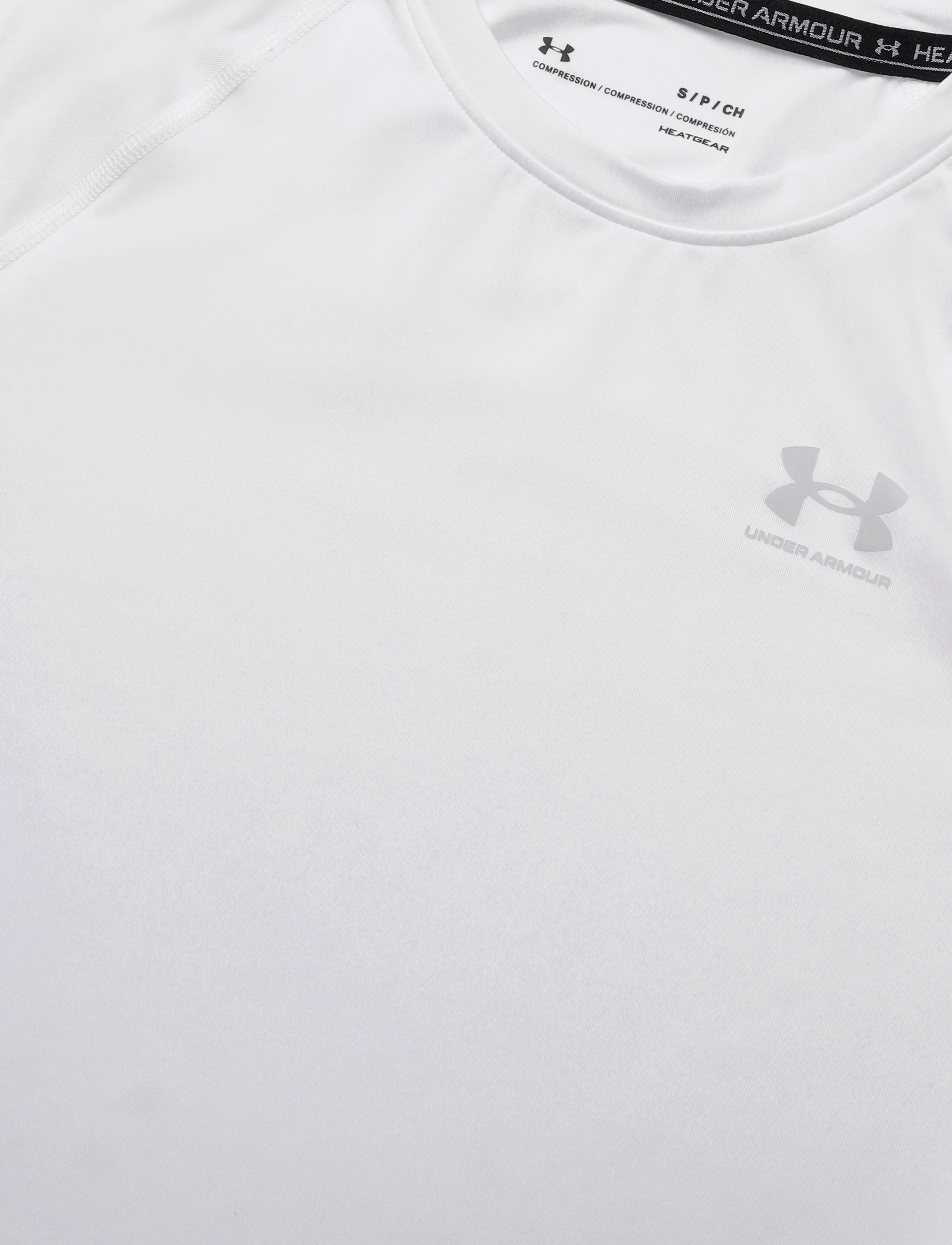 Under Armour - UA HG Authentics Comp LS - långärmade tröjor - white - 5