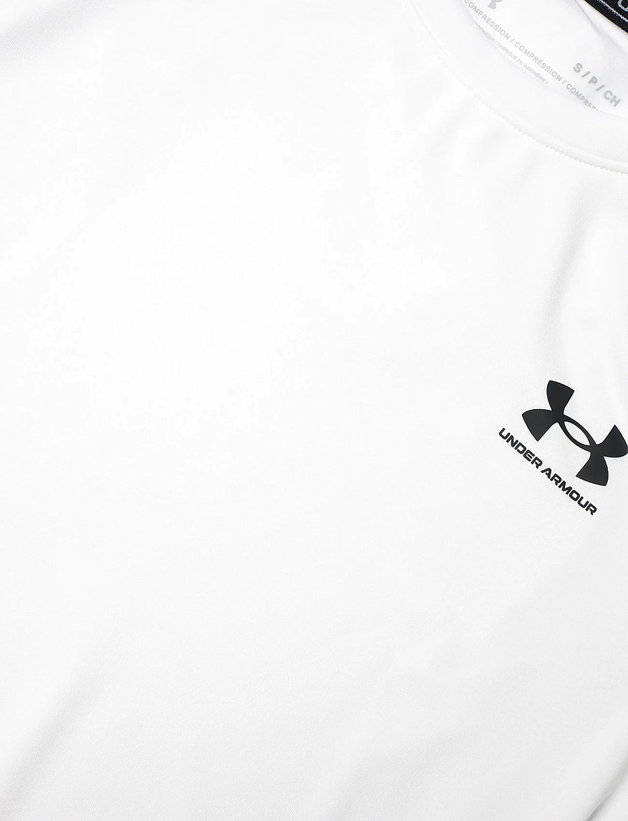 Under Armour - UA HG Authentics Comp SS - t-paidat - white - 2