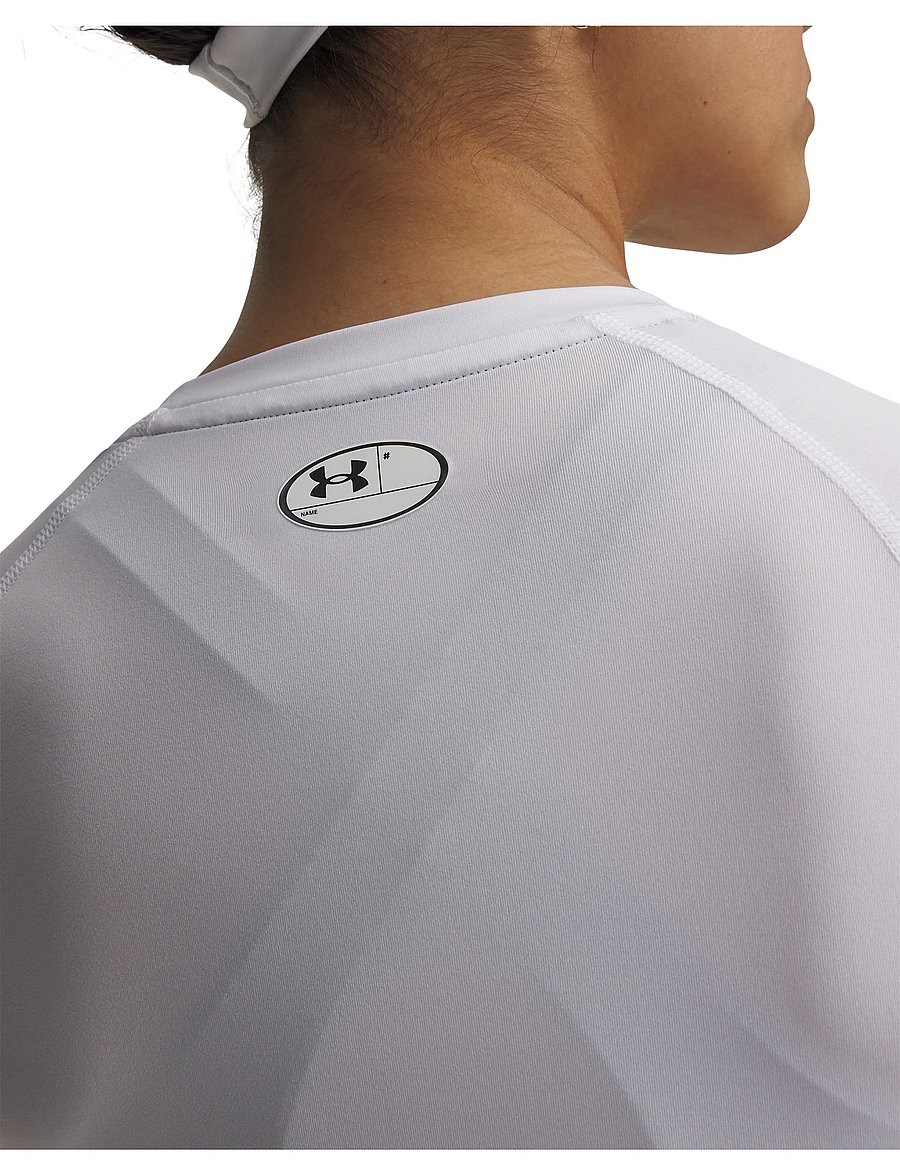 Under Armour - UA HG Authentics Comp SS - t-särgid - white - 4