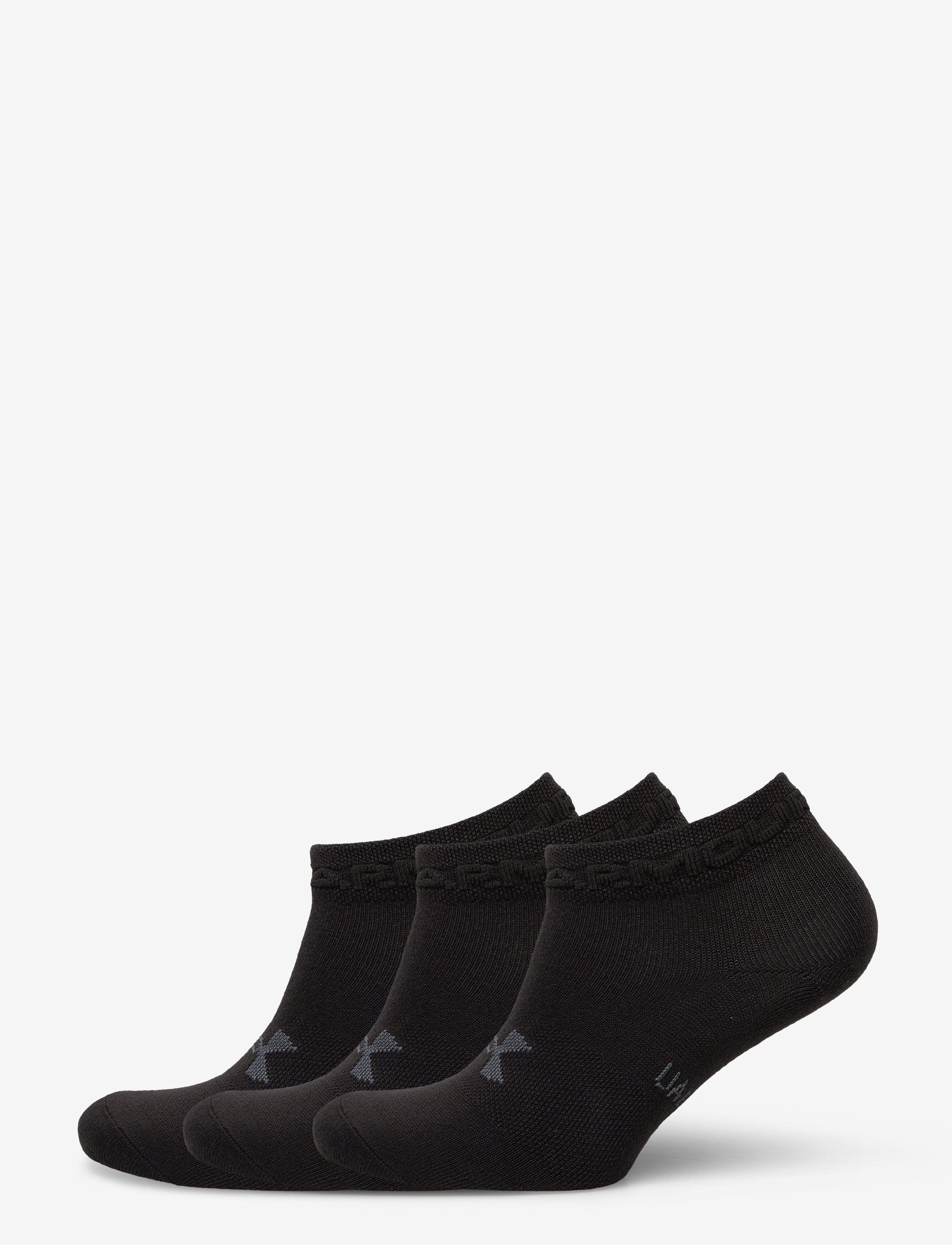 Under Armour Ua Essential Low Cut 3Pk, S, Black, Sokker > Footies-Ankelsokker, Dame