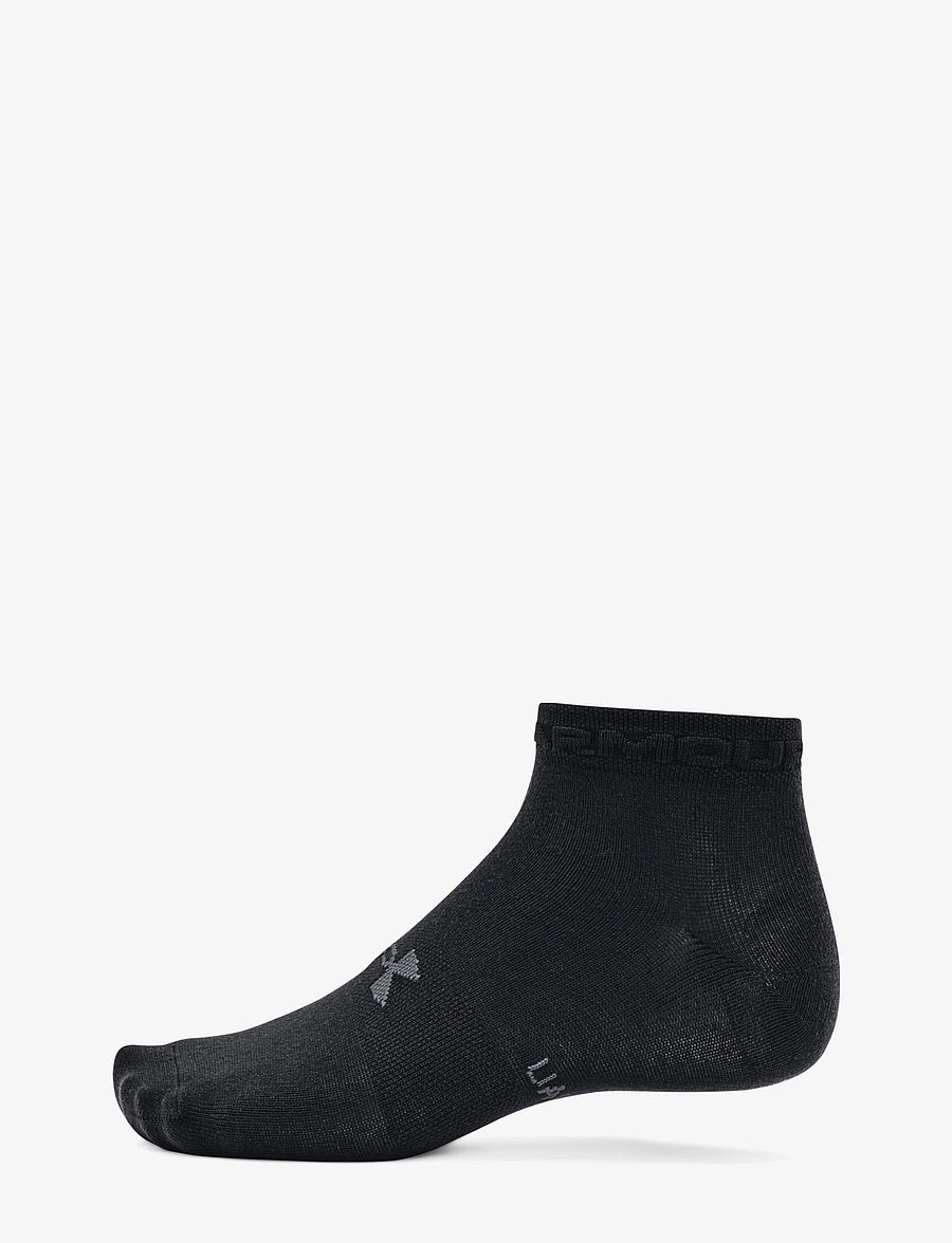 Under Armour - UA Essential Low Cut 3pk - träningsstrumpor - black - 4