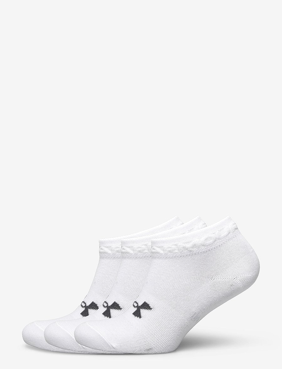 Under Armour - UA Essential Low Cut 3pk - spordisokid - white - 0