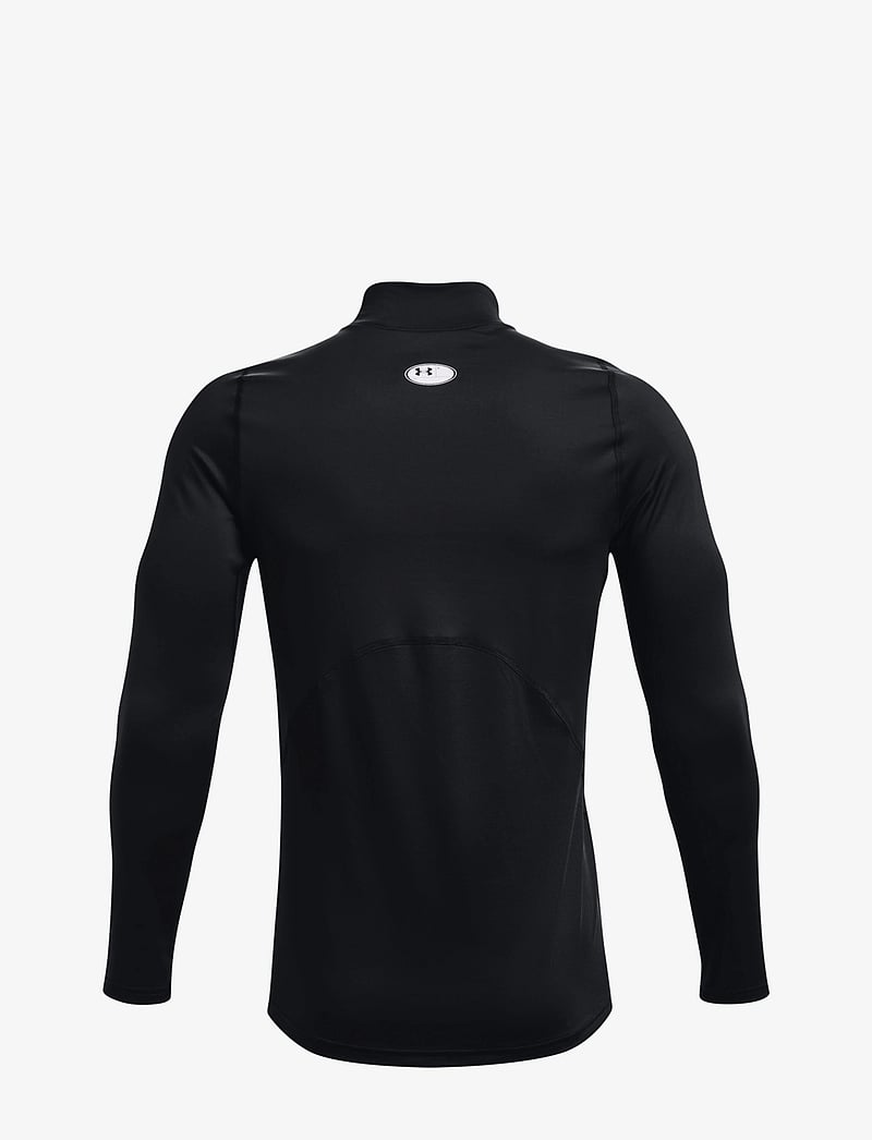 Under Armour - UA CG Armour Fitted Mock - langærmede t-shirts - black - 1